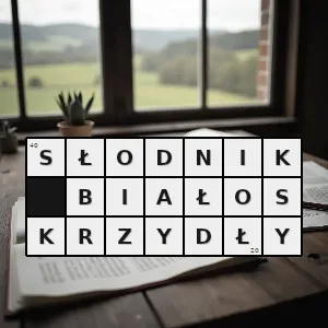 Hasło krzyżówkowe słodnik - słodnik białoskrzydły – rozwiązanie, synonimy, podpowiedzi i definicje krzyżówkowe